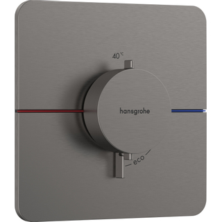 Hansgrohe Showerselect Mitigeur thermostatique encastré chrome noir brossé