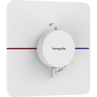 Hansgrohe Showerselect Comfort Q Thermostat encastré mat blanc