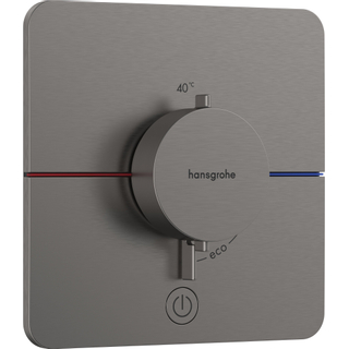 Hansgrohe Showerselect thermostaat inbouw 1 functie highflow black chr.