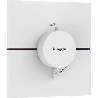 Hansgrohe Showerselect Comfort E Thermostat encastré mat blanc