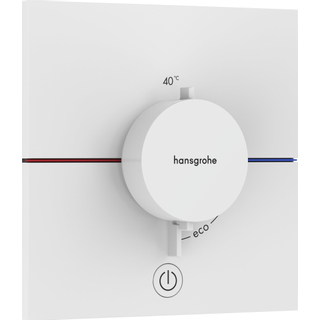 Hansgrohe Showerselect Comfort E thermostatique encastrable 1 fonction highflow mat blanc