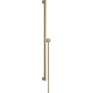 Hansgrohe Unica barre coulissante 90cm flexible de douche 160cm bronze brossé