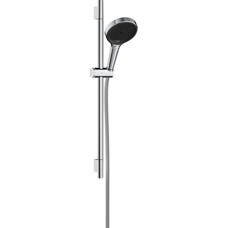 HansGrohe Rainfinity Set de douche 130 3jet S Puro avec barre de douche 65cm et flexible Designflex 160cm