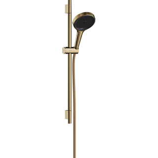 Hansgrohe Rainfinity ensemble de douche 130 3jets barre coulissante 65cm gold optic