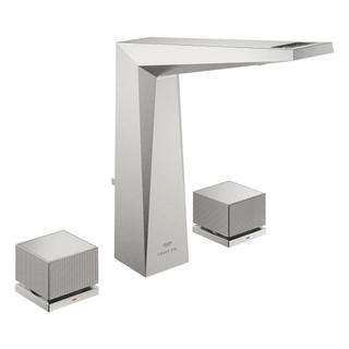 Grohe Allure brilliant private collection wastafelkraan M-Size 3-gats supersteel