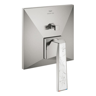 Grohe Allure brilliant private collection Mitigeur douche - white attica supersteel