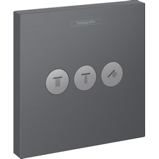 Hansgrohe Showerselect Corps d'encastrement mitigeur avec 3 fonctions d'arrêt br.black chrome