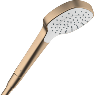 Hansgrohe Croma select e 1jet pomme de douche à main - brushed bronze