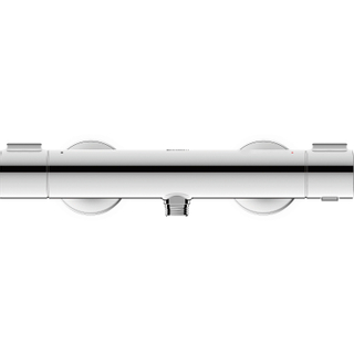 Duravit Thermostatarmaturen Douchekraan thermostatisch - zonder omstel koppelingen - HOH=15cm - glans chroom