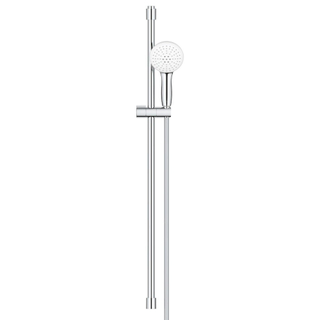 GROHE Tempesta 110 Ensemble de douche - 90cm - douchette ronde - 2 types de jet - flexible de douche lisse - chrome