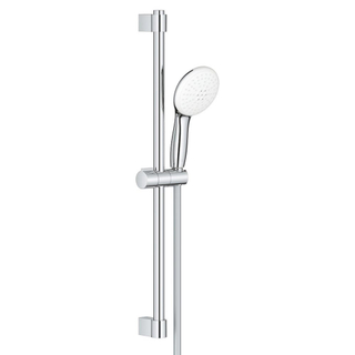 GROHE Tempesta 110 Ensemble de douche mortier jointuresant - 60cm - douchette ronde - 2 types de jet - 8.0 l/min - flexible de douche lisse - chrome