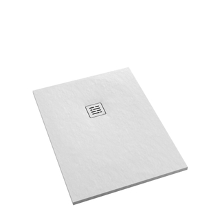 Aco Showerdrain douchevloer - 180x90x4.0cm - lichtgewicht composiet - antislip - mat wit