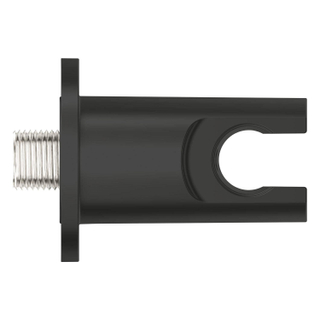 Grohe Tempesta Coude pour flexible de douche - 1/2" - avec support - noir mat