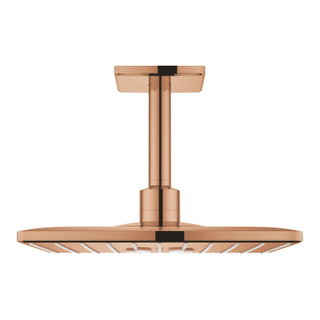 GROHE Rainshower SmartActive 310 Cube Hoofddouche - 31cm - 2 straalsoorten - plafondarm 14.2cm - warm sunset