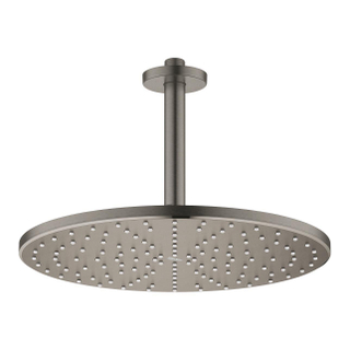 GROHE Rainshower Mono 310 Hoofddouche - 31cm - 1 straalsoort - plafondarm 14.2cm - geborsteld hard graphite
