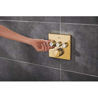 GROHE Grohtherm Smartcontrol Mengkraan - afdekset - thermostaat - met 3x omstel - cool sunrise