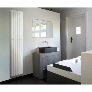 Vasco Zaros radiateur - 37,5x160cm - 1159W - gris chaud