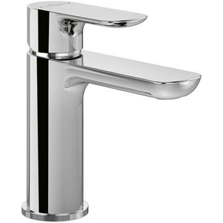 Villeroy & Boch O.novo ensemble de robinet à une poignée sans bonde de vidage Push-Open - chrome