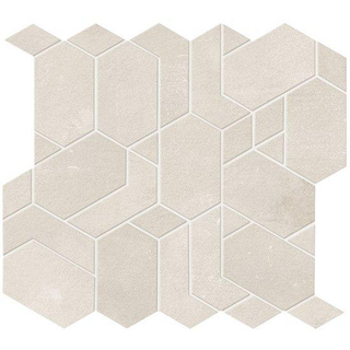 Atlas Concorde Boost Carrelage mosaïque - 25x30cm - 9mm - rectifié - Porcellanato - Tarmac (Noir)