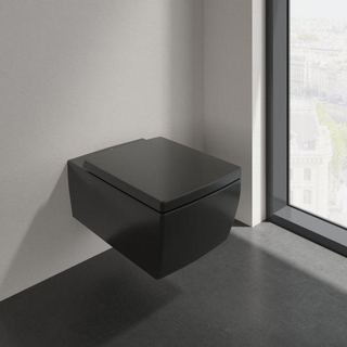 Villeroy & Boch Memento 2.0 WC suspendu 56cm sans bride DPSP P.noir C+