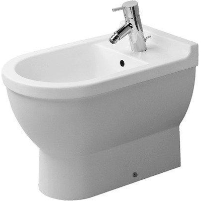 Duravit Starck 3 Staand bidet - met bevestiging - 36x56cm - glans wit