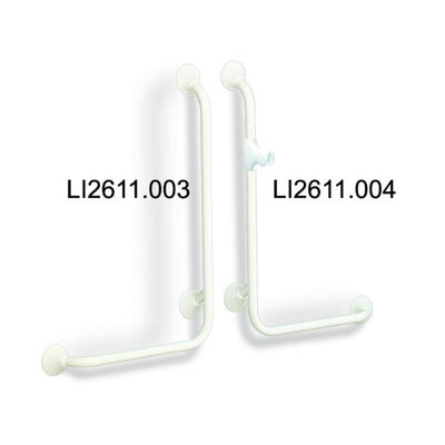 Handicare Handicare Linido barre d"appui murale 90° 50x100cm modèle B inox blanc