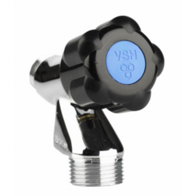 VSH Robinet aérateur chromé 1/2 avec bouton sans écrou Moyen