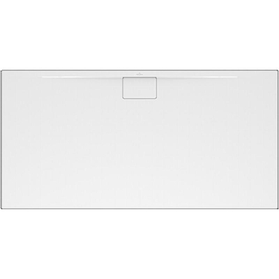 Villeroy & Boch Architectura receveur de douche - 180x90x1.5cm - métal bord gris