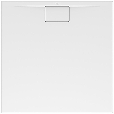 Villeroy & Boch Architectura douchebak 100x100x1.5cm metalrim antraciet