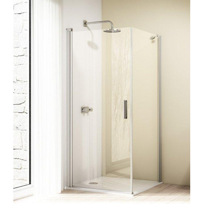HÜPPE Design pure paroi latérale pour porte basculante Butée gauche et  droite pour receveur de douche
