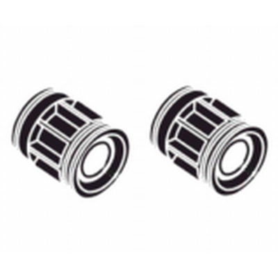 Hansgrohe Slagdemper per - 2 stuks - grijs
