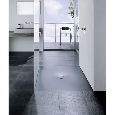 Bette Floor receveur de douche acier en tôle rectangulaire à parois épaisses 100x90cm blanc