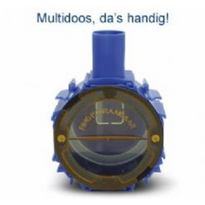 Besli multi inbouwdoos 40 en 50mm5 8 3 4 blauw