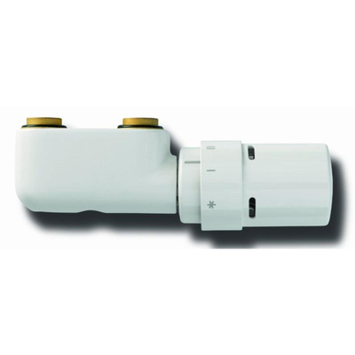 Vasco Design robinet thermostatique d'angle blanc