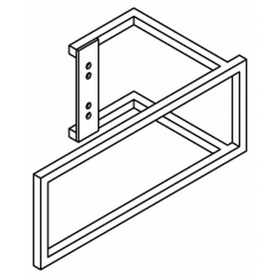 Vasco handdoekbeugel tall tbv alu radiatoren wit structuur OUTLETSTORE
