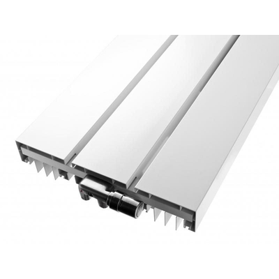 Vasco Beams radiateur sèche-serviettes design 2200x320mm 1459W raccordement 0066 blanc (S600)