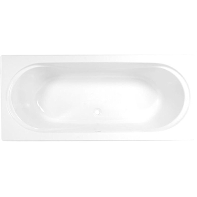 Wisa Toscana baignoire acrylique rectangulaire 180x80x43cm blanc