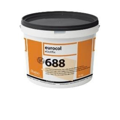 Eurocol 688 elastifix Colle de pâte seau A 15 KG. gris clair