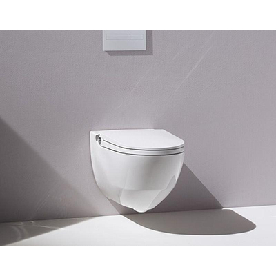 Laufen Cleanet Riva WC lavant – aspiration des odeurs & 7 niveaux – blanc brillant LCC