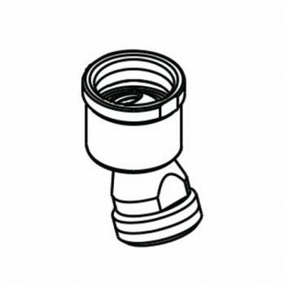 Hansgrohe Fixfit Kogelgewricht - voor Fixfit slangaansluiting - hoogglans chroom