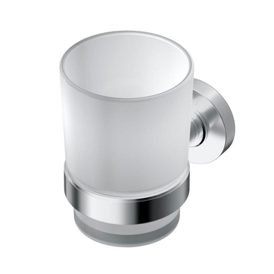 Ideal Standard Iom porte-verre avec gobelet mat chrome mat