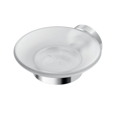 Ideal Standard Iom porte-savon avec coupelle en verre chrome mat