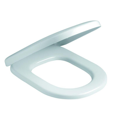 Ideal Standard Playa toiletzitting - d-vorm - wit