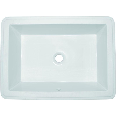 Ideal Standard Strada lavabo encastré sous plan 60x43.5cm avec trop-plein sans trou de robinetterie blanc