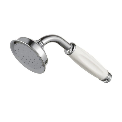 Haceka douchette à main avec poignée en plastique blanche raccord mâle 1/2 chromé