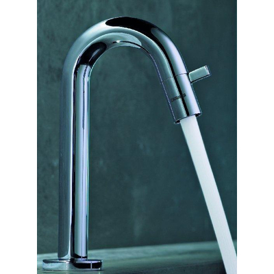 Hansa Hansanova Style robinet de WC 94mm avec bec fixe acier