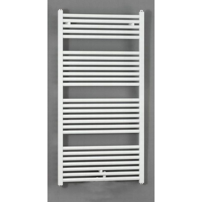 Zehnder Zeno Radiateur sèche-serviettes - 168,8x60cm - 957 watts - Acier Blanc brillant