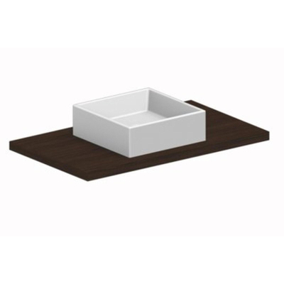 Royal Plaza Latona vasque à poser 40x40cm sans trou de robinetterie blanc