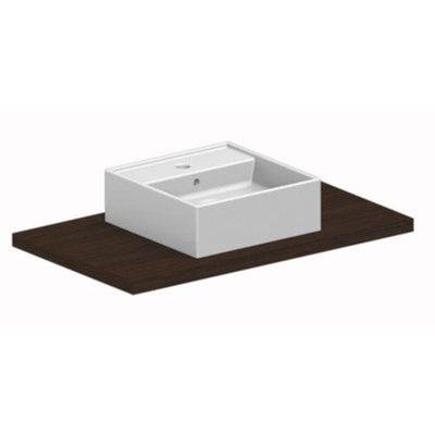 Royal plaza Legato lavabo 42x41cm. avec 1 trou de robinet et trop-plein blanc