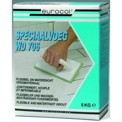 Eurocol Wd speciaal voeg doos a 5 kg. beige